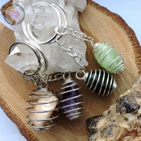 Tumble Stone Keychains